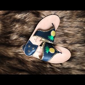 Jack Rogers Pineapple Sandals